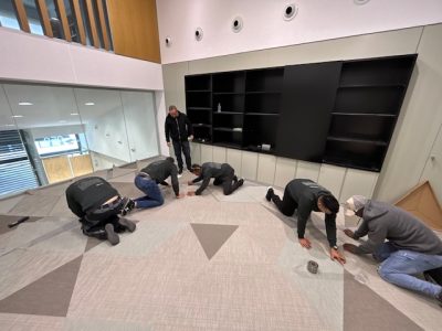 INSTALACIÓN DE SUELOS VINÍLICOS TRENZADOS