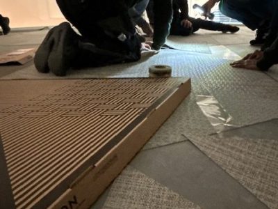 INSTALACIÓN DE SUELOS VINÍLICOS TRENZADOS