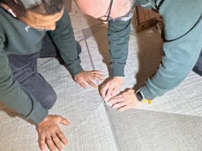 INSTALACIÓN DE SUELOS VINÍLICOS TRENZADOS