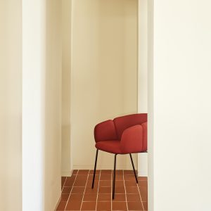 Silla ergonómica tapizada Add de Teulat