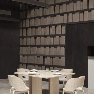comedor con Mesa de comedor cuadrada Arq de Teulat