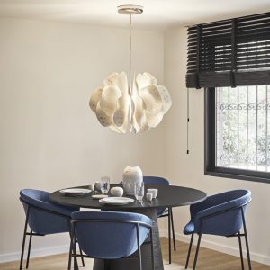 comedor con Sillas de diseño Hug de Teulat