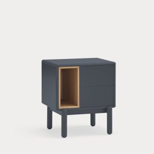 Mesa de noche corvo minimalista