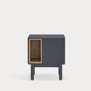 Mesa de noche corvo minimalista