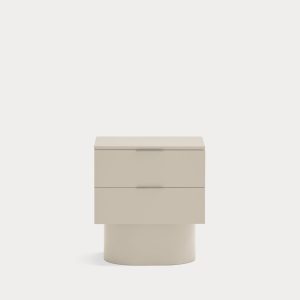 mesita de noche minimalista de teulat