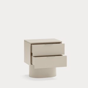 mesita de noche minimalista de teulat