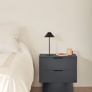 mesita de noche minimalista de teulat