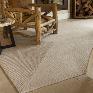 alfombra color beige de interior y exterior