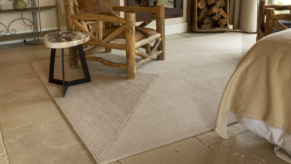 alfombra color beige de interior y exterior